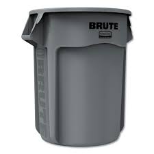 Rubbermaid Brute Vented Container Gray 55 Gallon