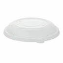 [5112090D300] Lid Dome Clear PET for 24 32 48 Round Bagasse Bowls