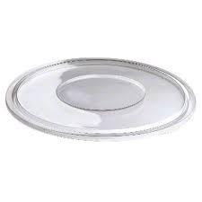 Clear Flat Lid PET for Round Bowls 64 80