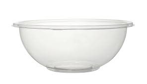 Bowl 64 oz Clear Round Closeout