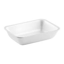 Foam Tray 42P White 8.25x6x1.87"