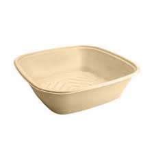 15 lb 240 oz Bowl Square Bagasse Closeout