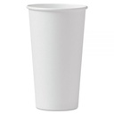 [420WHITE] 20 oz Hot Cup Paper White Solo