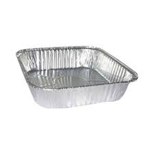 8" Square Pan Aluminum