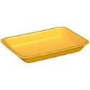[3PPYELLOW] Foam Tray 3PP Yellow 8.63x6.38x1.25"