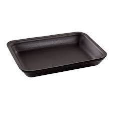 Foam Tray 3P 3PP Black 8.63x6.38x1.25"