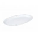 [3514W] 21x14" Platter Oval White Tray