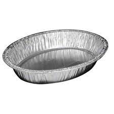 Roaster Small Oval 15x10.63x3" Aluminum