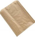 [300414] Sandwich Bag 6x.75x6.5" Greaseproof Kraft