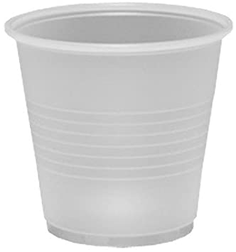Cup Y35 3.5 oz Translucent Plastic