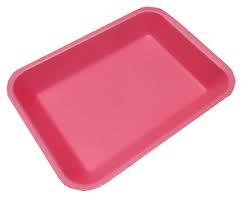 Foam Tray 2P 2PP Rose 8.25x6x1.13"