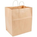 [SUPERSHOP] 14x10x15" Bag Kraft Shopping Handle