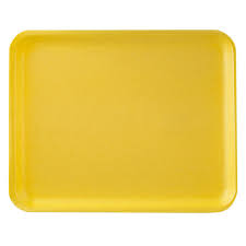 Foam Tray 20S Yellow 8.5x6.5x.63" Closeout