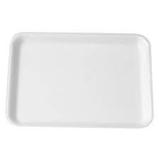 Foam Tray 20S White 8.5x6.5x.63"