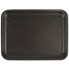 Foam Tray 20S Black 8.5x6.5x.63" Closeout