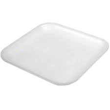 Foam Tray 1 White 5.25x5.25x1"