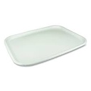 [1SWHITE] Foam Tray 1S White 5.25x5.25x.5" Closeout