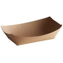 [1FD-KRAFT] 1 lb Paper Food Dish Wax Kraft