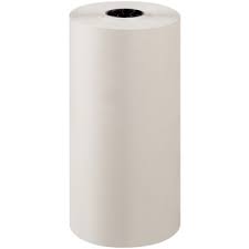 18" White Roll Paper EZ Wrap