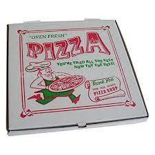 18x18x2" Pizza Box Corrugated Printed