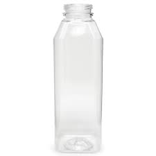 Juice Bottle 16 oz PET Clear