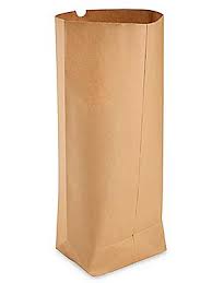 1/4 Barrel bbl Paper Sack Bag Brown Kraft Satchel 17x6x28.5"