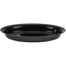 Bowl Oval 14x21" Black 250 oz