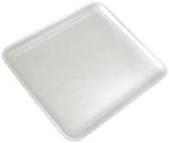 Foam Tray 12S White 11x9x.63"