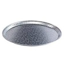 [12FL] 12" Round Aluminum Catering Tray