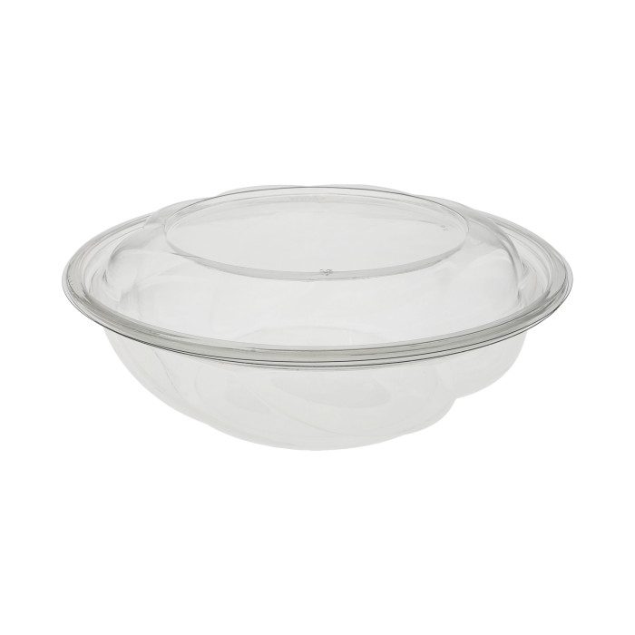 64 oz Swirl Bowl Combo Clear Earthchoice