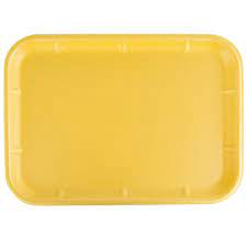Foam Tray 1014 Yellow 14x9.75x.75"