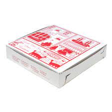 10x10x2" Pizza Box Clay Printed