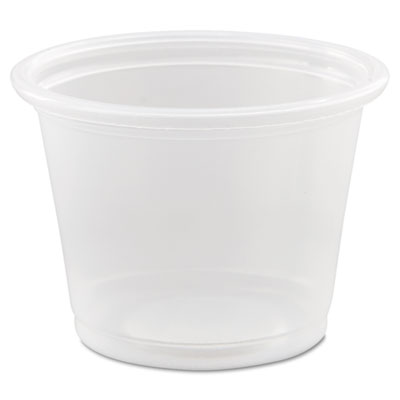 3/4 oz Souffle Portion Cup Plastic PP .75 Closeout