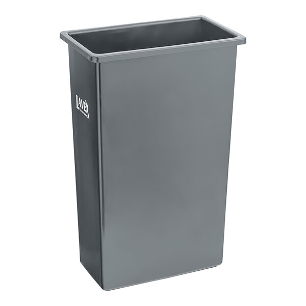 Slim Jim Gray Trash Can 23 Gal