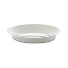 18 oz Bowl Oval Burrito Bagasse Compostable