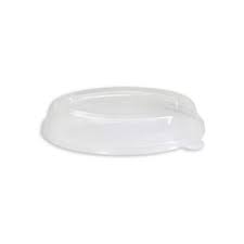 18 oz Lid Dome Oval Burrito Bagasse