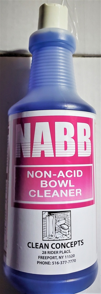 Toilet Bowl Cleaner Non Acid Quart Qt