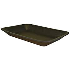 Foam Tray 10P Black 10.75x5.88x1.19"