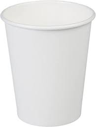 8 oz Hot Cup White Paper