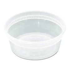 8 oz Heavy Deli Container PP 11441UP