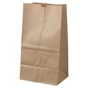 [06HD] 6 lb Paper Bag Heavy Duty Brown Kraft 6x3.63x11"