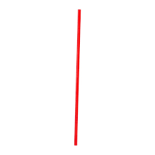 7" Red Bar Stirrer Sip Stick Red