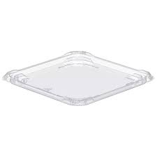 Recessed Lid for TamperGuard Snack Boxes PET
