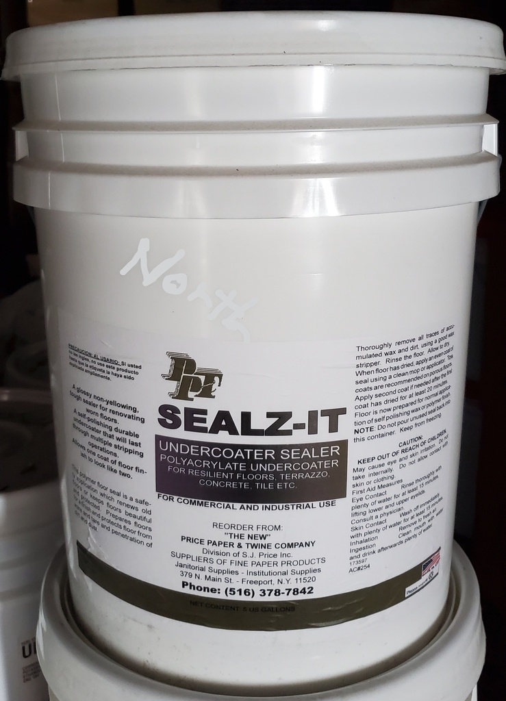 Floor Sealer Drum Sealz-It 5 Gallon