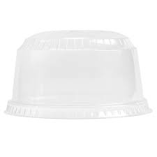 Lid Dome Flat Top 5 + 8 oz Sundae PET Closeout