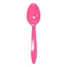 Tea Spoon Pink Medium Weight