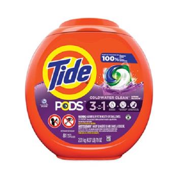 Tide LQ Pods HE Spring Meadow 3-in-1 81 Count