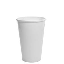 16 oz Paper Cold Cup White Karat Brand