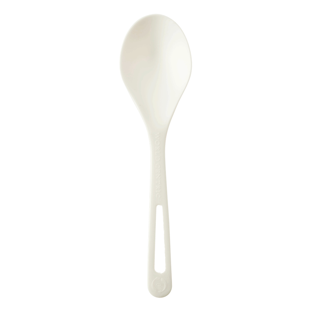 6" TPLA Soup Spoon Compostable