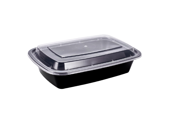 G-7524 24 oz Oblong Black Microwave Combo Closeout